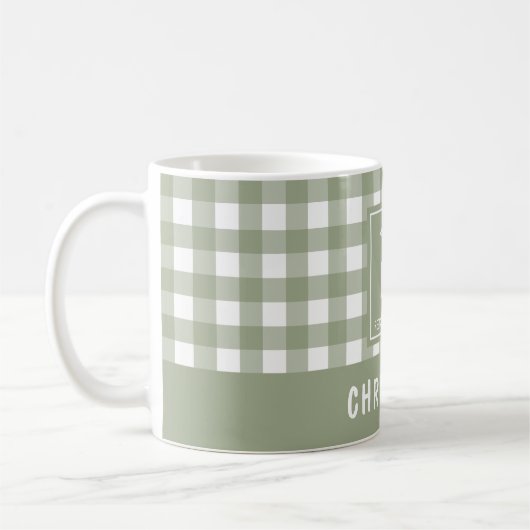 Mug Motif personnalisé de diététiste enregistré RD (Gauche)