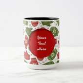 Mug Motif personnalisé de Noël Mittens (Centre)