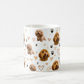 Mug Motif photo de chien personnalisé (Centre)
