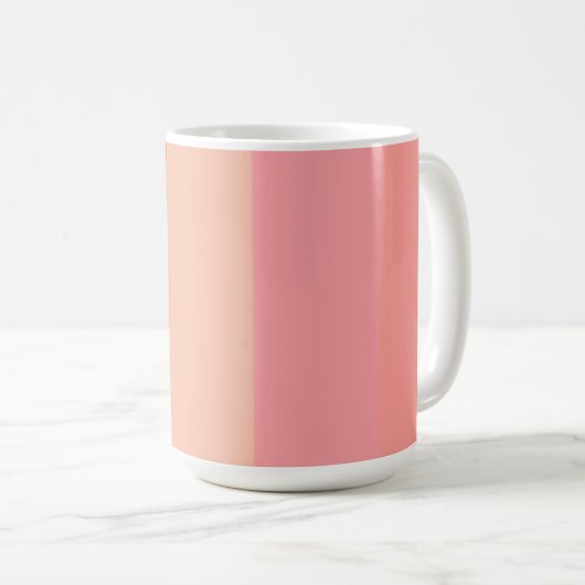 Mug Motif Pink pastel Milennial (Devant droit)