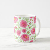 Mug MOTIF PInk Peonies (Devant droit)