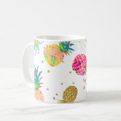 Mug Motif PixDezines Aloha Pineapples (Devant gauche)