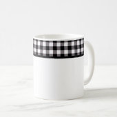 Mug Motif plaid de Buffalo (Devant droit)