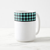 Mug Motif plaid de Buffalo (Devant droit)