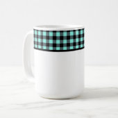 Mug Motif plaid de Buffalo (Devant gauche)