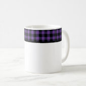 Mug Motif plaid de Buffalo (Devant droit)