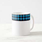 Mug Motif plaid de Buffalo (Devant droit)