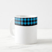 Mug Motif plaid de Buffalo (Devant gauche)