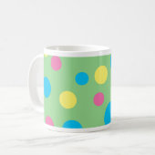 Mug Motif pois coloré (Devant gauche)