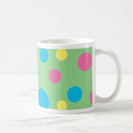 Mug Motif pois coloré (Droite)