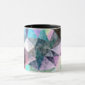 Mug Motif polygonal en marbre (Centre)