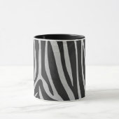 Mug Motif Poster de animal branché Zebra créé par Imag (Centre)