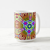 Mug Motif psychédélique 3X6 (Devant droit)