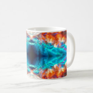 Mug motif psychédélique Abstrait