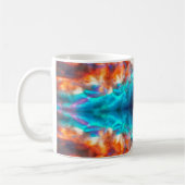 Mug motif psychédélique Abstrait (Gauche)