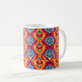 Mug Motif psychédélique coloré (Devant droit)