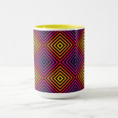 Mug Motif psychédélique Rainbow Chevron (Centre)