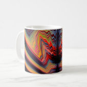 Mug motif psychédélique vintage (Devant gauche)