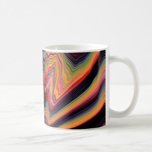 Mug motif psychédélique vintage (Droite)