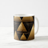 Mug Motif Pyramide d'or (Devant droit)