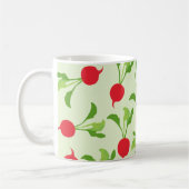 Mug Motif Radish Red Green (Gauche)