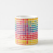 Mug Motif Rainbow Dot Abstrait (Centre)