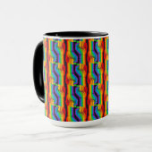 Mug Motif Rainbow Fist (Devant gauche)