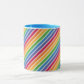 Mug Motif Rainbow Stripes (Centre)