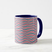 Mug Motif rayé 2 (Devant droit)