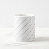 Mug Motif rayé arrière - plan blanc (Centre)