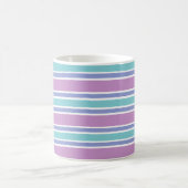 Mug Motif rayé pastel (Centre)