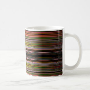 Mug motif rayures Abstraites