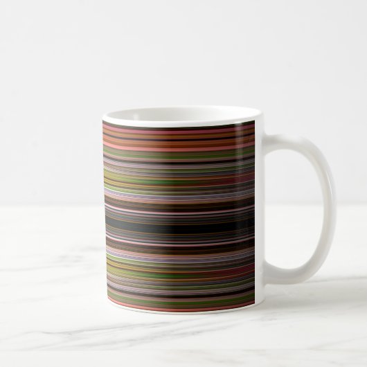 Mug motif rayures Abstraites (Droite)