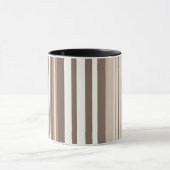 Mug Motif rayures ton neutre terrien (Centre)
