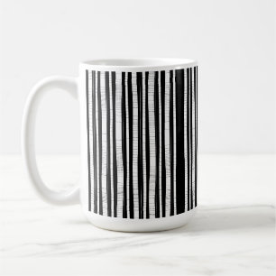 Mug Motif rayures verticales modernes