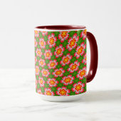 Mug Motif Red Lilies (Devant droit)