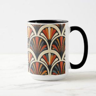Mug Motif répété de l'ère du Jazz Glam
