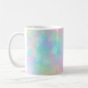 Mug motif rétro Abstrait de formes géométriques en ros