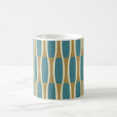 Mug Motif rétro Mid-Century Moderne (Centre)