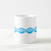 Mug Motif rétro minimaliste personnalisable (Centre)