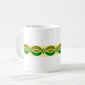 Mug Motif rétro minimaliste personnalisable (Devant gauche)