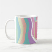 Mug Motif rétro Monogram branché (Gauche)