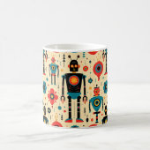 Mug Motif Robot Robot Retro Sci Fi (Centre)