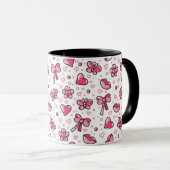 Mug motif romantique (Devant droit)
