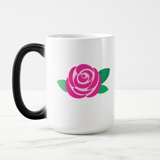 Mug Motif rose (Gauche)