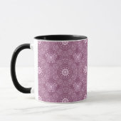 Mug Motif rose vintage (Gauche)