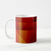 Mug Motif rouge et jaune (Gauche)