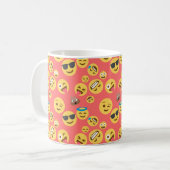 Mug Motif rouge idiot d'Emoji (Devant gauche)