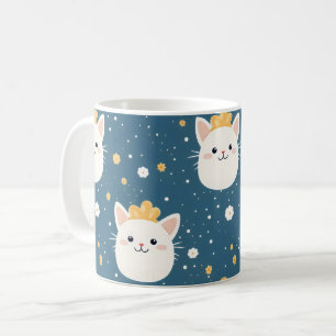 Mug Motif royal blanc