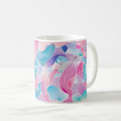 Mug Motif Ruban Abstrait Pastel (Devant droit)
